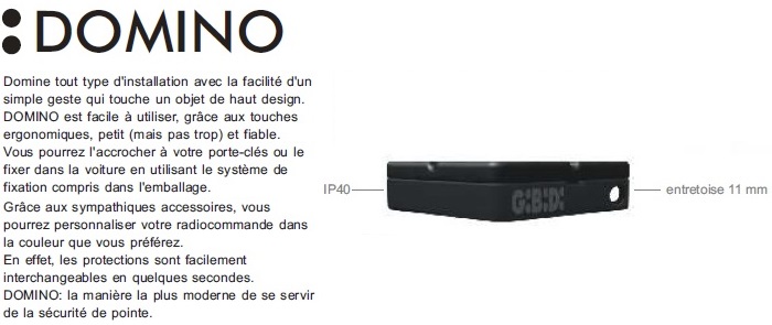 GiBiDi Domino série AU03000