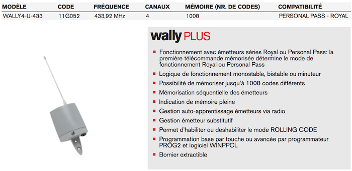 V2 Wally4-U-433 réf. 11G052