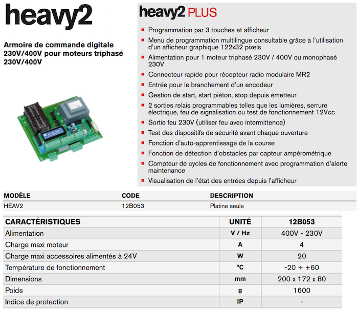 V2 Heavy2 réf. 12B053