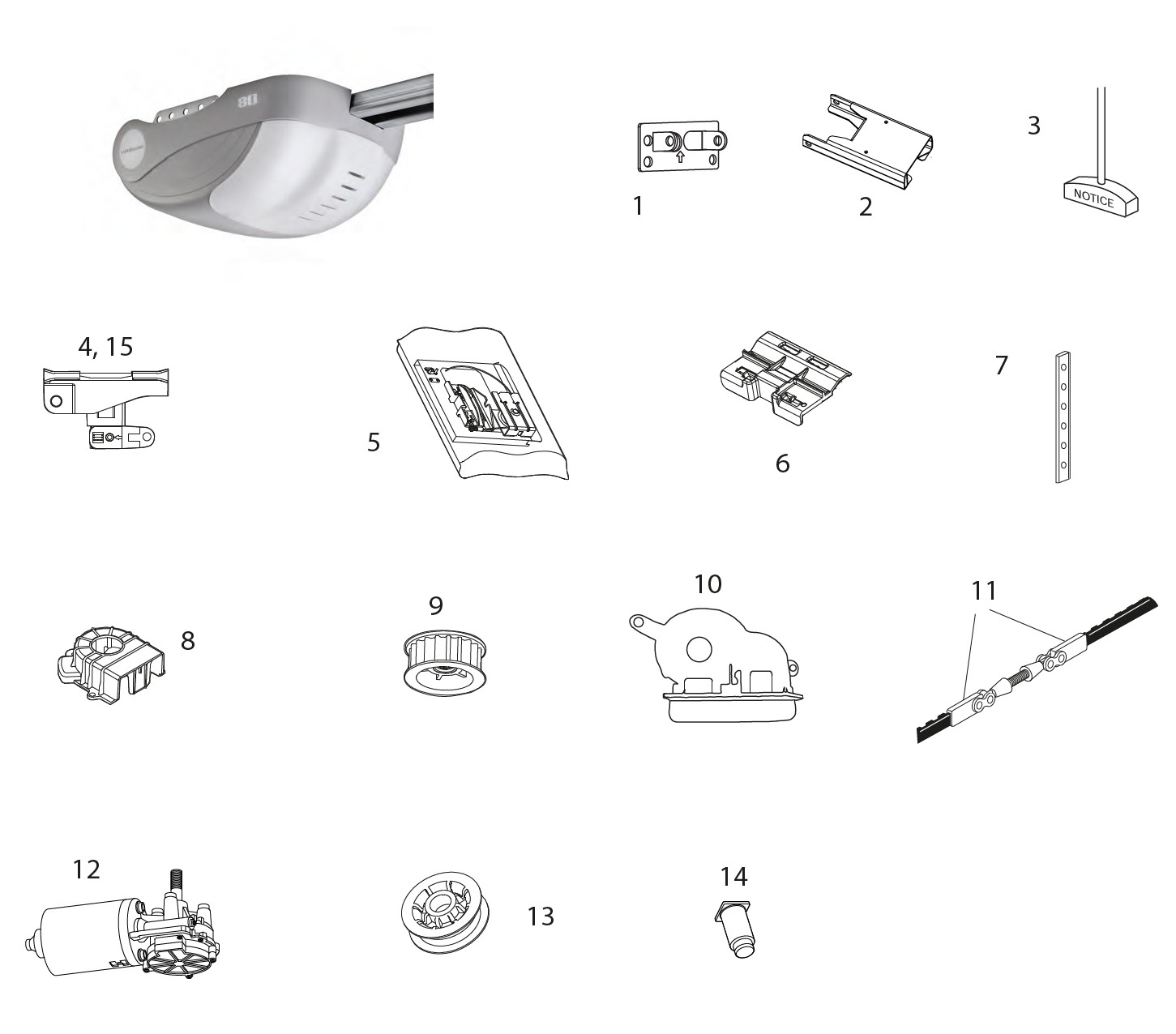 LIFTMASTER LM80AR-128